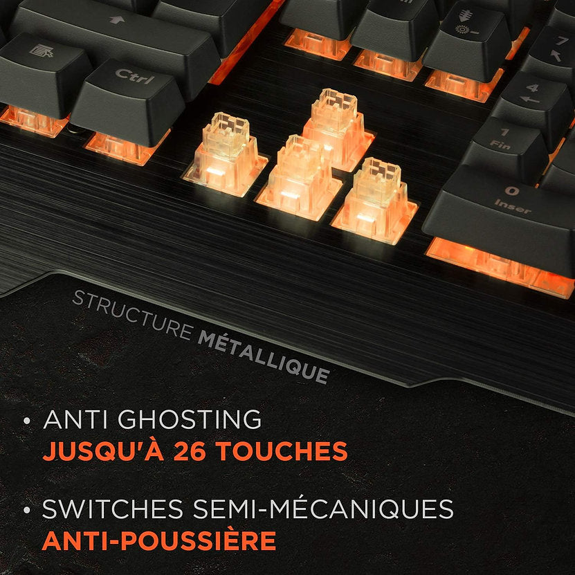 Clavier Semi Mécanique Konix K50 World of Tanks