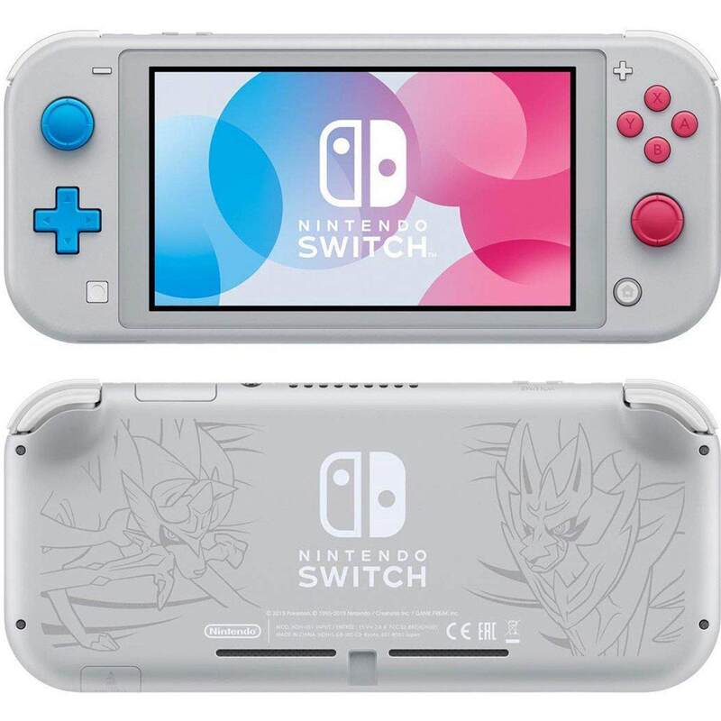 Console Nintendo Switch Lite Edition Pokemon Sword / Shield (Flashé + Carte Mémoire 128 GB + Jeux) Occasion ♻️