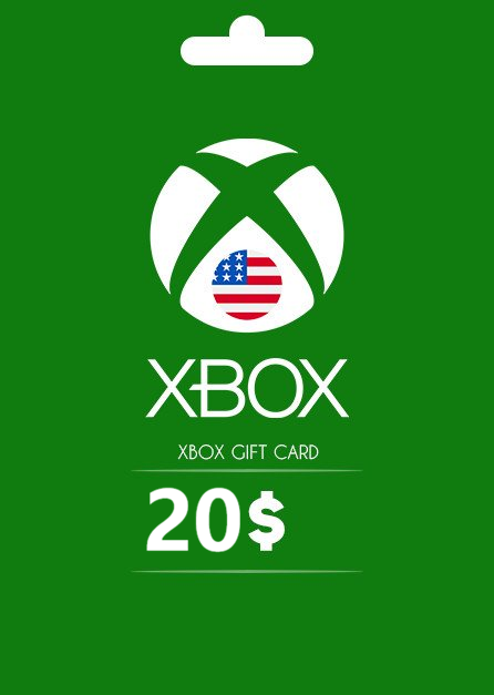 CARTE GIFT 20$ (USA) Xbox One