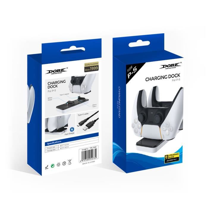 Station De Chargement Pour Manettes PS5 DOBE