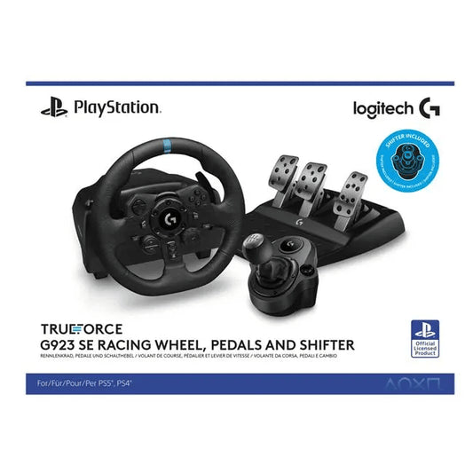 Volant Logitech G923 Racing Wheel + Shifter (PS5, PS4, PC)