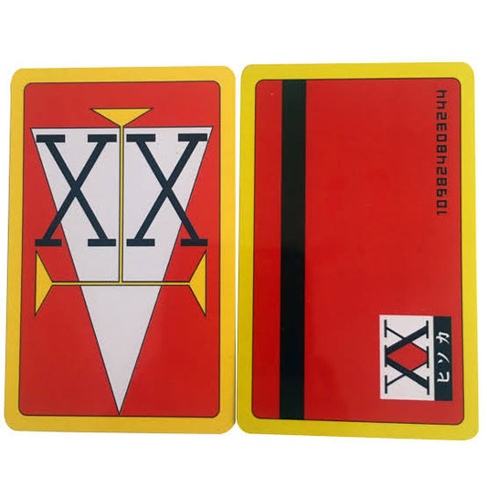 Carte Hunter X Hunter Red