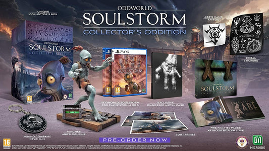 Oddworld Soulstorm Collector Edition PS4 Opened Box ♻️