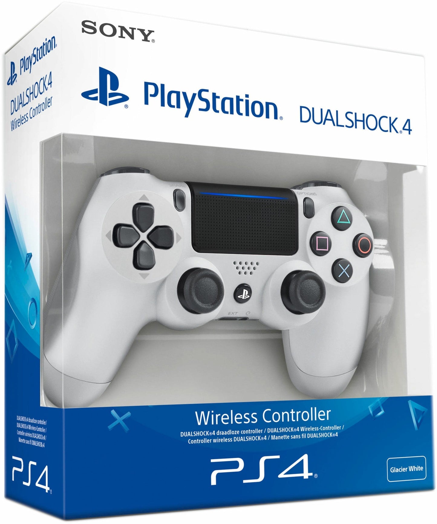 Manette PS4 DualShock V2 Blanche / White -Presque Neuve-