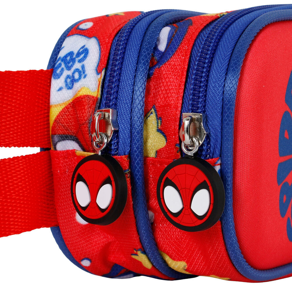 Trousse Marvel Spidey Gang 3D double pencil case