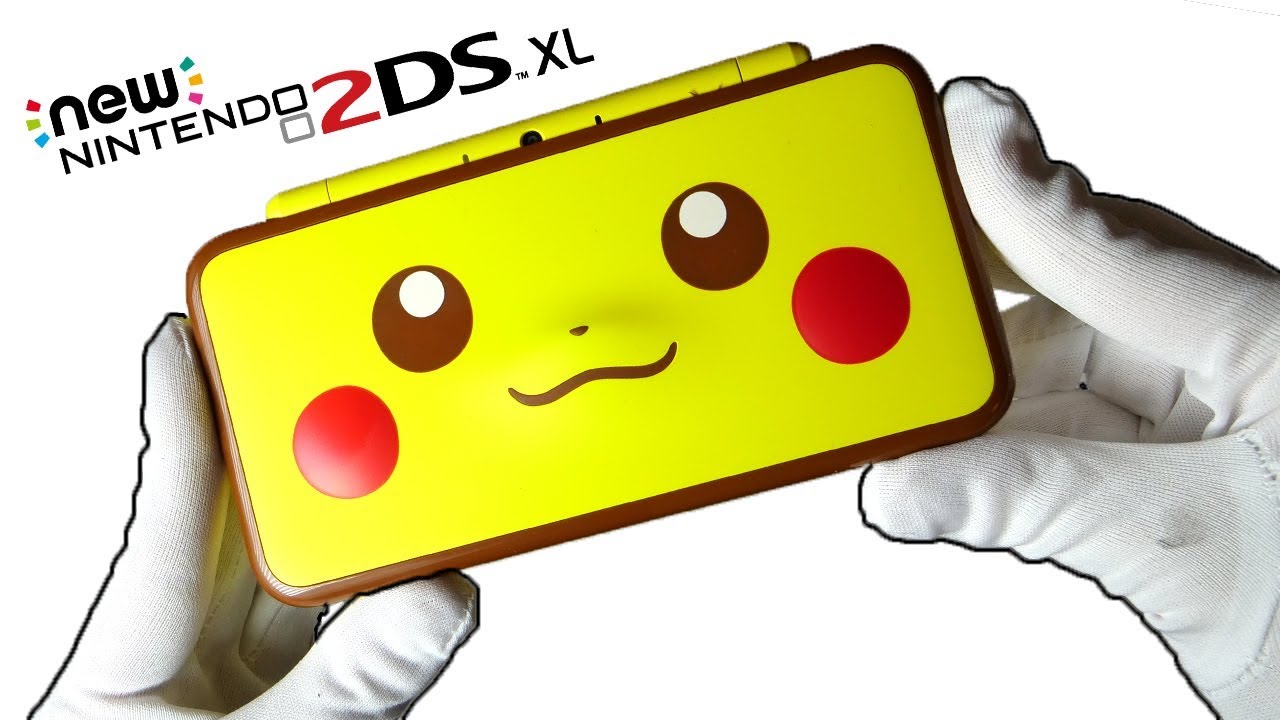 New 2DS XL Limited Edition Pikachu flashe +jeux Occasion ♻️