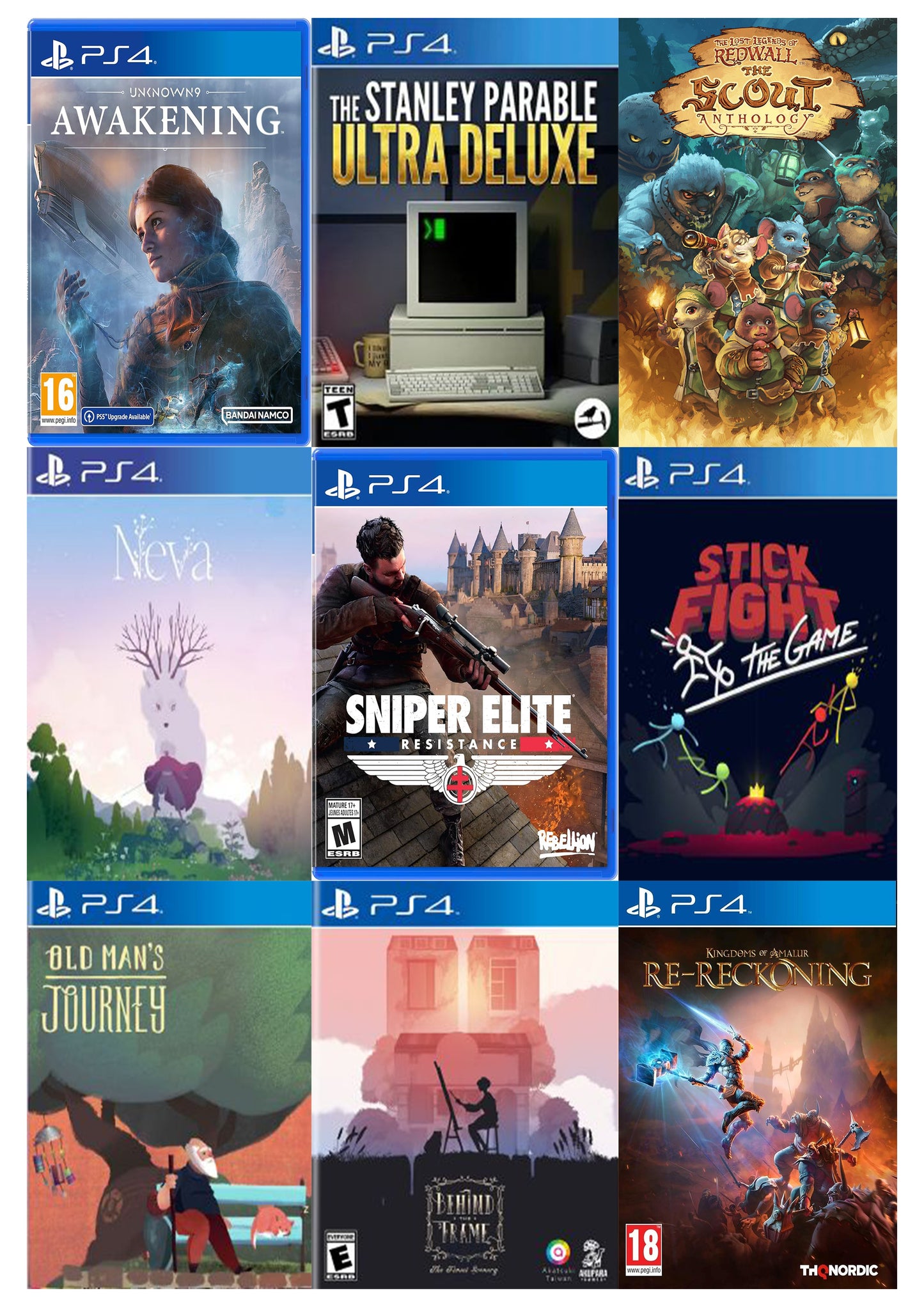 Chargement Jeux PS4 (Version 11.00 Maximum)