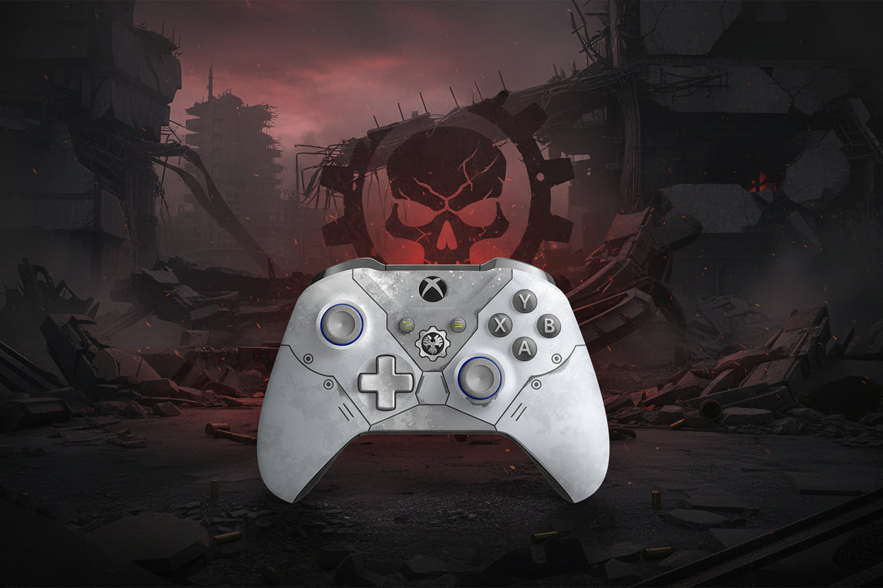 Manette Limited Edition Gears Of War Xbox One Occasion ♻️ Batterie uniquement 🔋