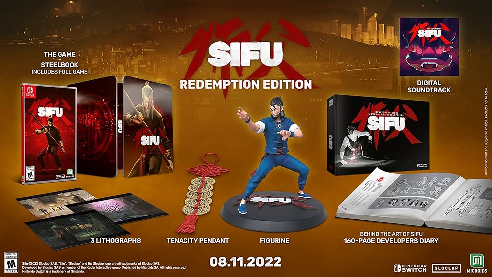 SIFU - Redemption Edition Nintendo switch