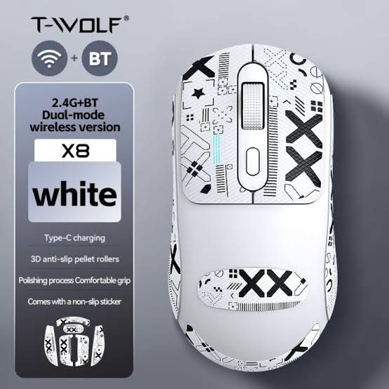 Souris X8 Wireless Mouse + Bluetooth