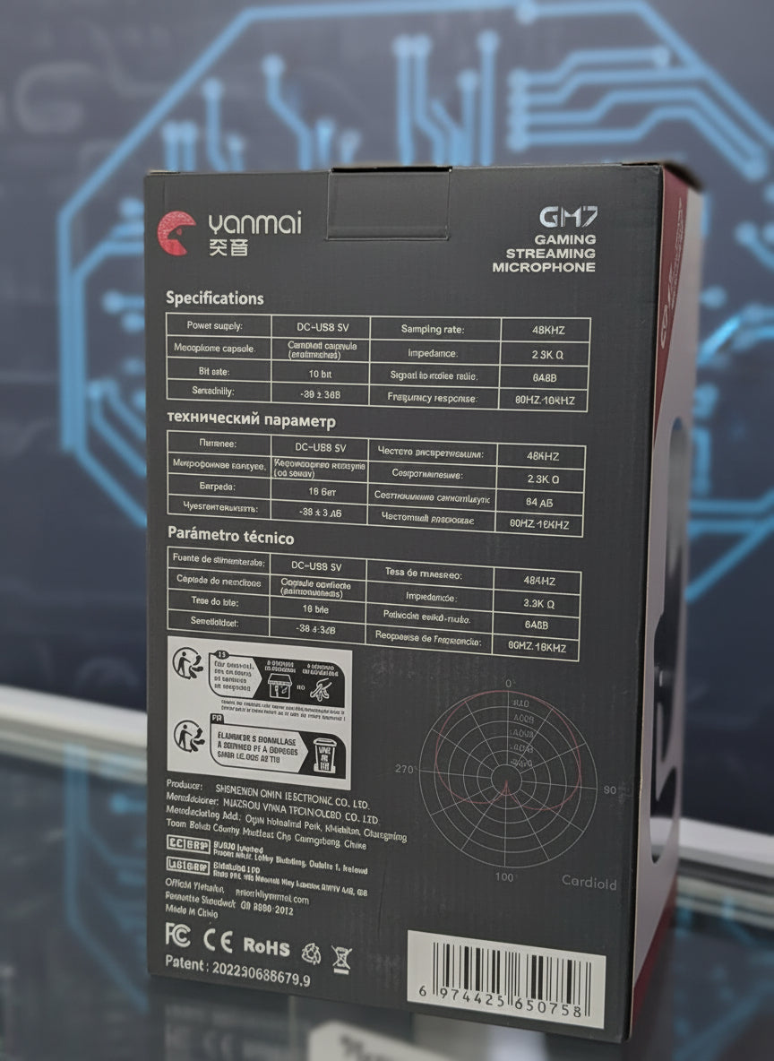 Microphone A pied YANMAI GM7