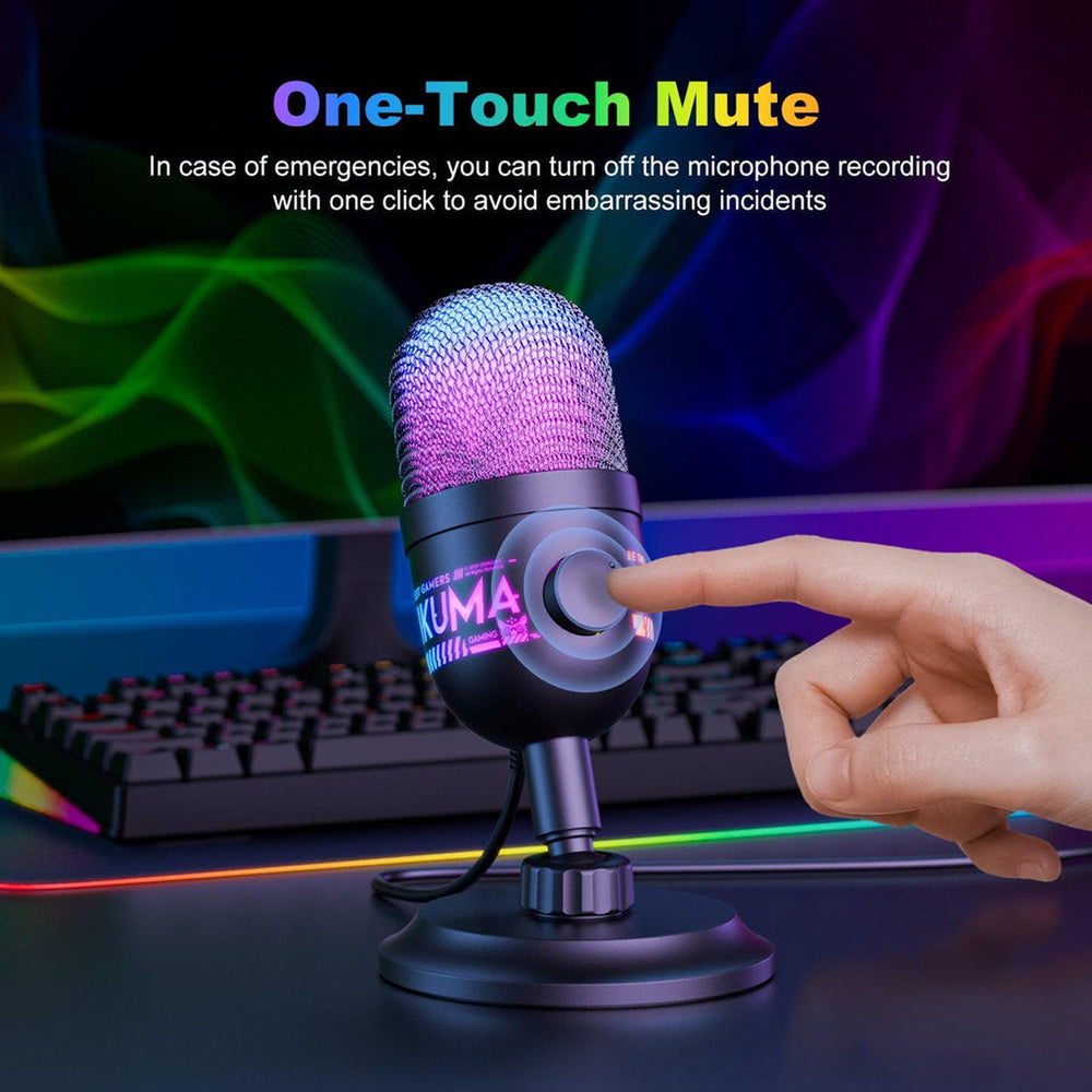 Microphone ONIKUMA M930 RGB Black