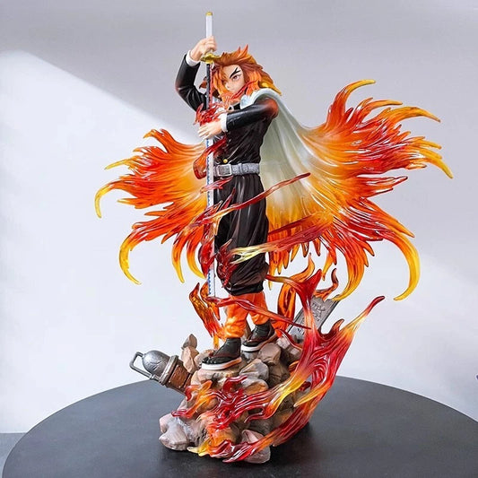 Figurine Demon Slayer: Kimetsu no Yaiba - Rengoku Kyojurou 30 cm