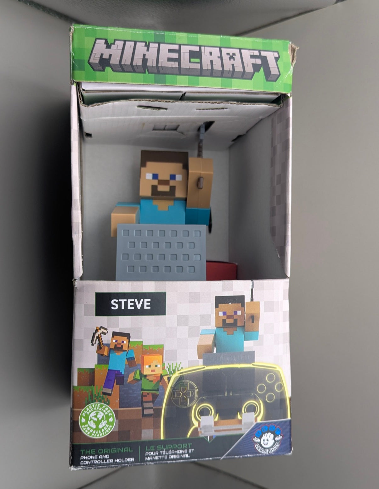 Cable Guys R.E.S.T - Minecraft - Steve Phone & Controller Holder