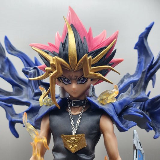 Figurine Yu Gi Oh Yami Yugi flame 27 cm