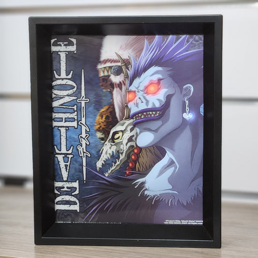 Cadre 3D Lenticulaire Death Note 29x24 cm