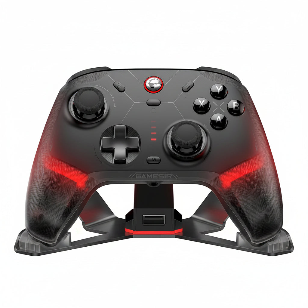 وحدة تحكم لاسلكية GameSir Cyclone 2 - معدل استجابة 1000 هرتز، عصي تحكم TMR