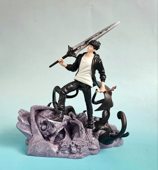 Figurine Solo Leveling Sung Jin Woo - 18cm -