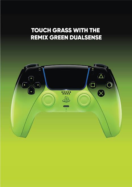 Manette PS5 DualSense Hyperpop Remix Green