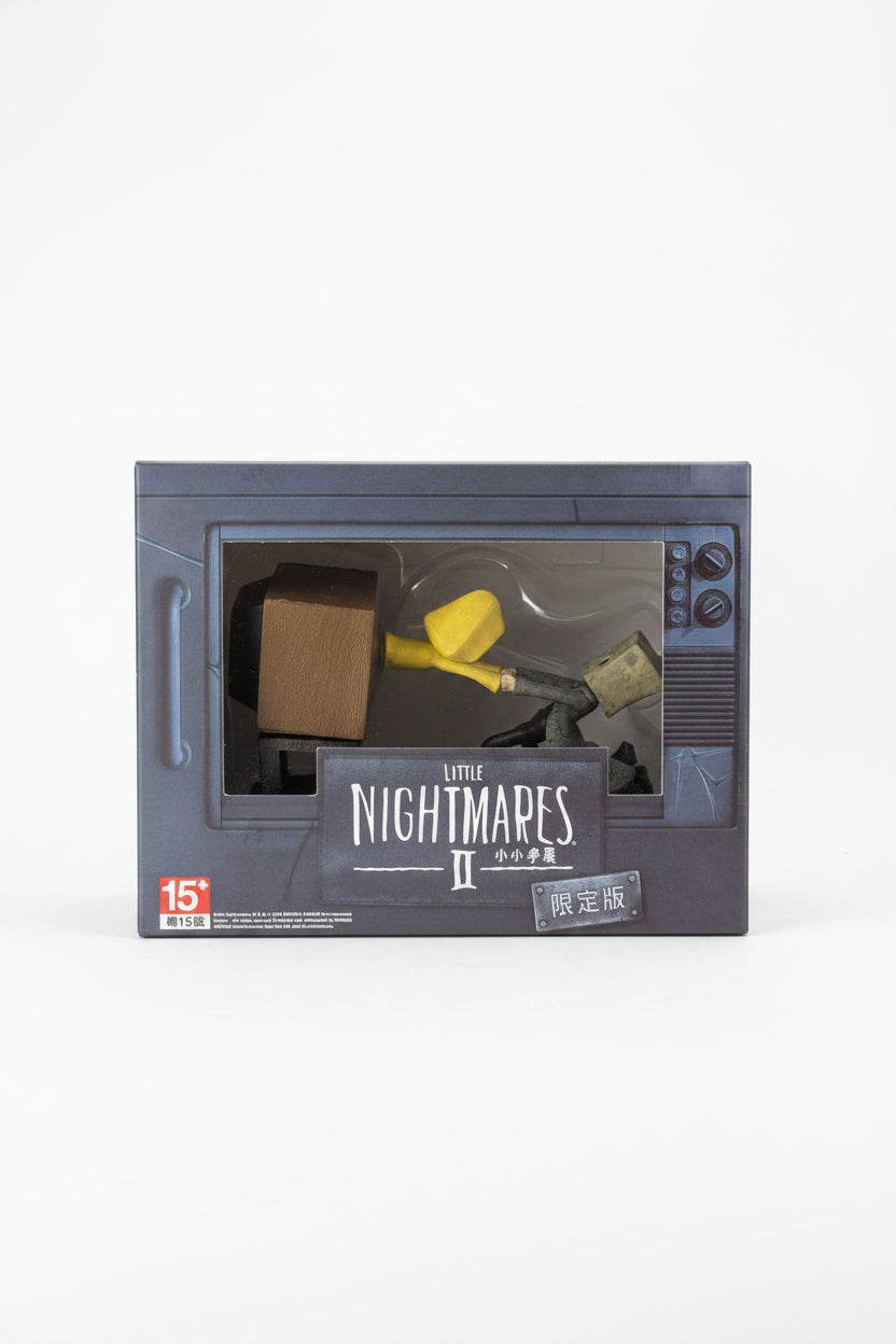 Little Nightmare II Diorama Tv Scene Mono & Six (17 cm)
