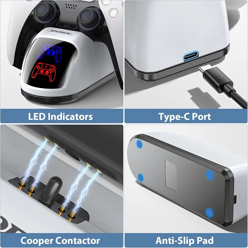 Charging Station Ps5 Controller DOBE TP5-0516B