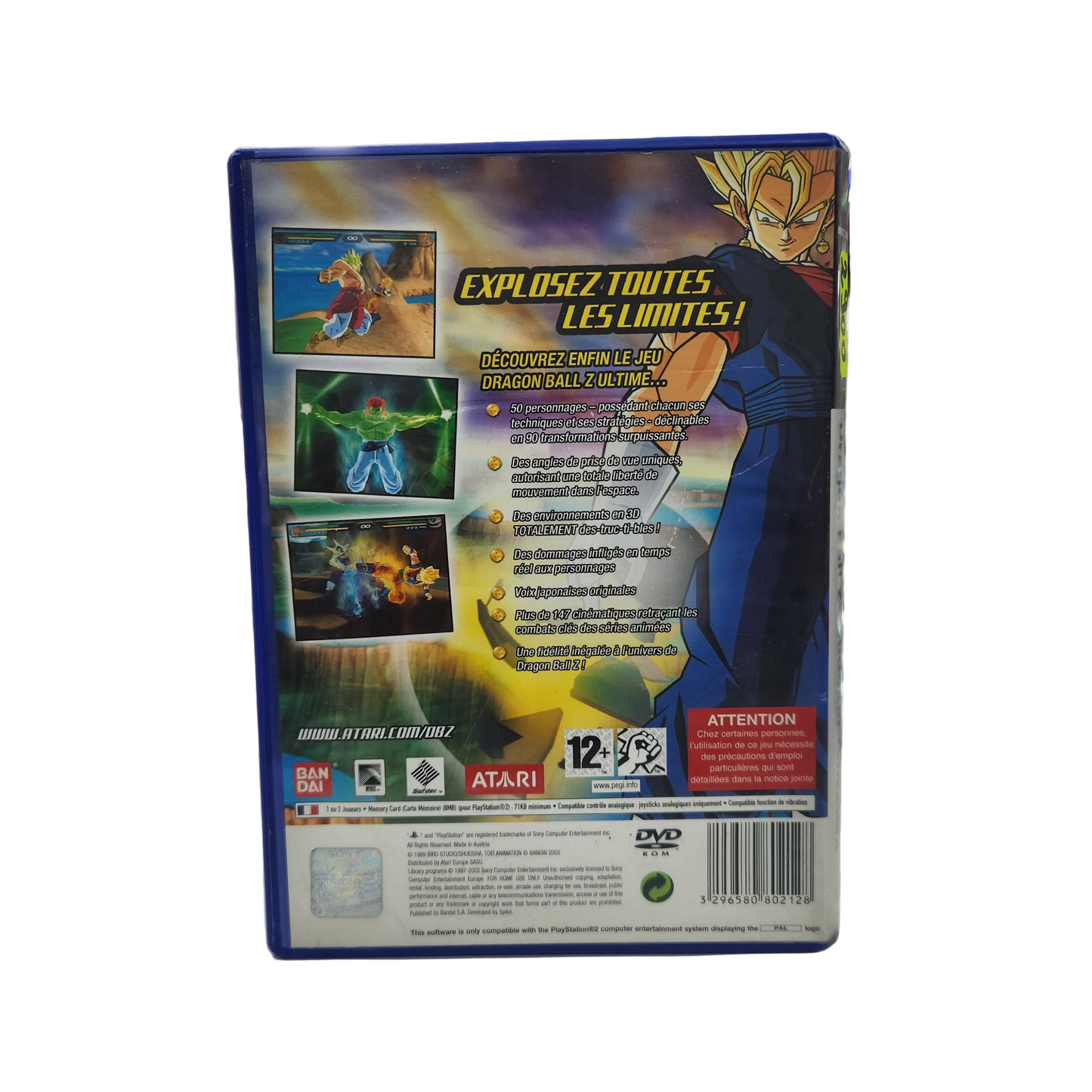 Dragon Ball Z Budokai Tenkaichi PAL Playstation 2 Occasion ♻️