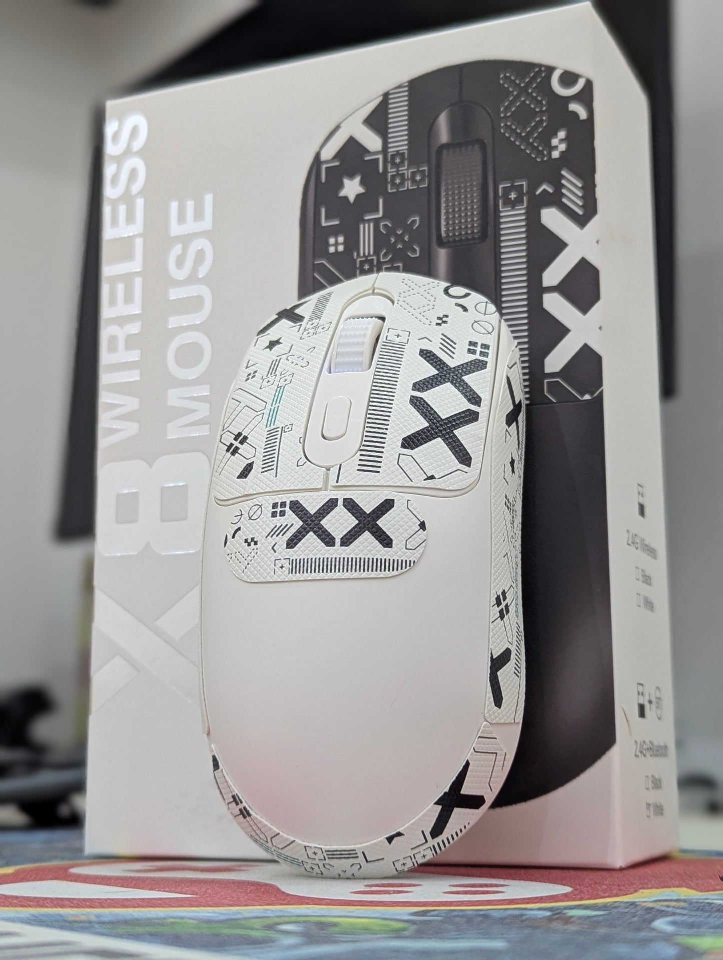 Souris X8 Wireless Mouse + Bluetooth
