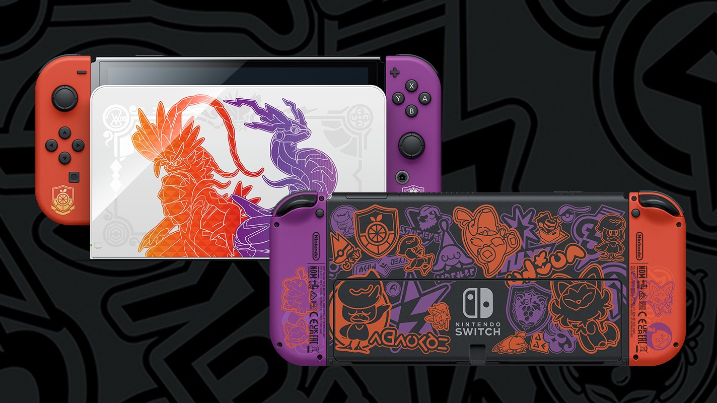 Nintendo Switch OLED | Edition Limité | Pokémon Scarlet & Violet -Parfaite Etat-