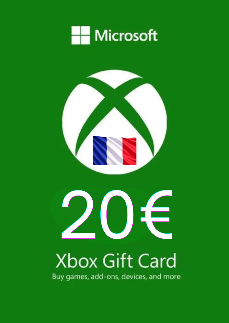 Carte Cadeau Xbox 20€ (France)