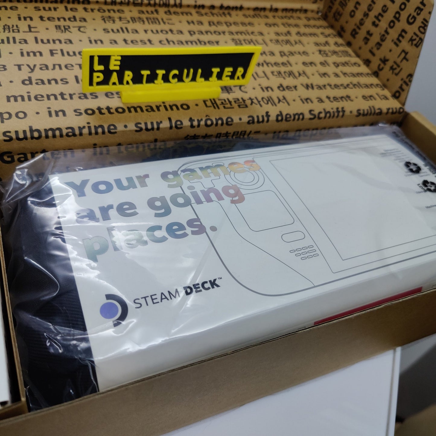 Valve Steam Deck 64 Gb  + 400 micro SD Etat Neuf