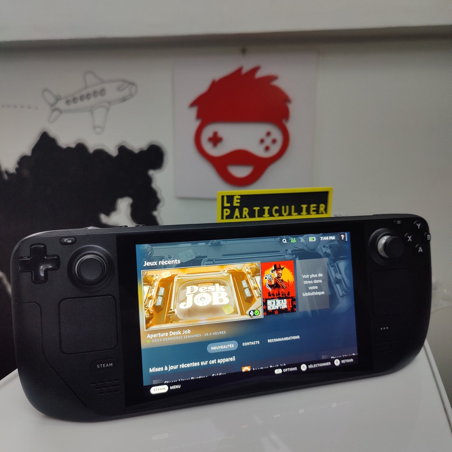 Valve Steam Deck 64 Gb  + 400 micro SD Etat Neuf