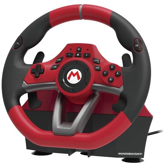 Volant Switch Hori Mario Kart Racing Wheel Pro Deluxe | New