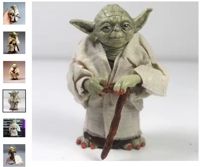 Figurine Maitre Yoda Star Wars  13 cm