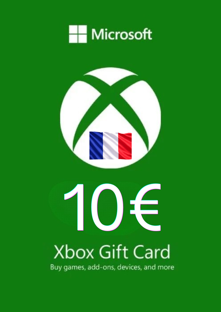 Carte Cadeau Xbox 10€ (France)