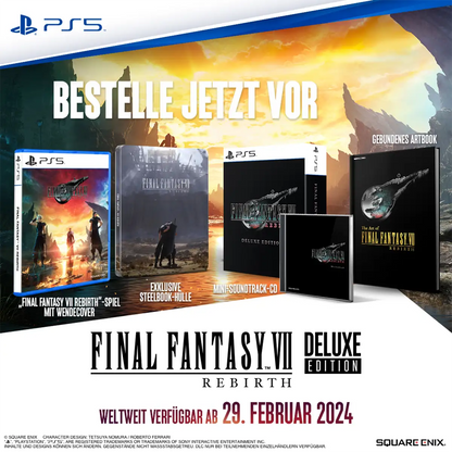 Final Fantasy VII Rebirth Deluxe Édition