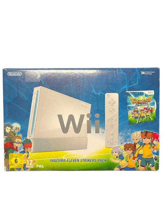 Console Nintendo Wii  Inazuma Pack 2x Manette (Flashé + Jeux) 32Go -Presque Neuf-