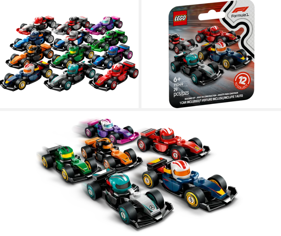 LEGO Voiture F1 Collectible Race Cars