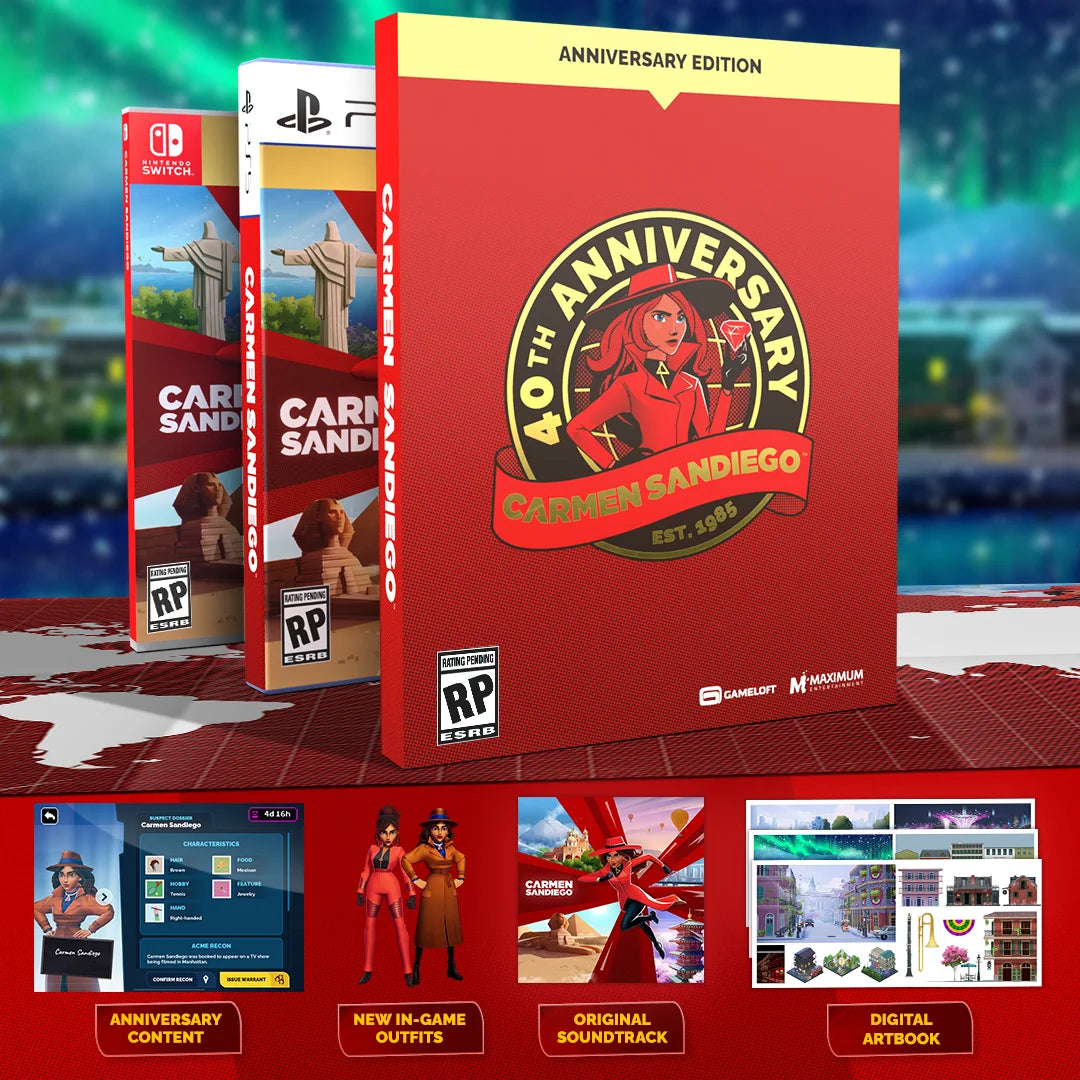 Carmen Sandiego - 40th Anniversary Edition | PS5