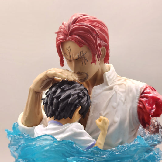 Figurine Buste Shanks et monkey D Luffy