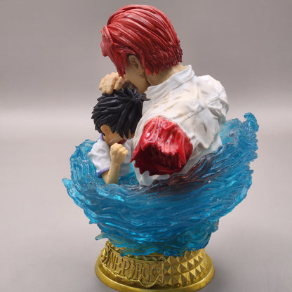 Figurine Buste Shanks et monkey D Luffy