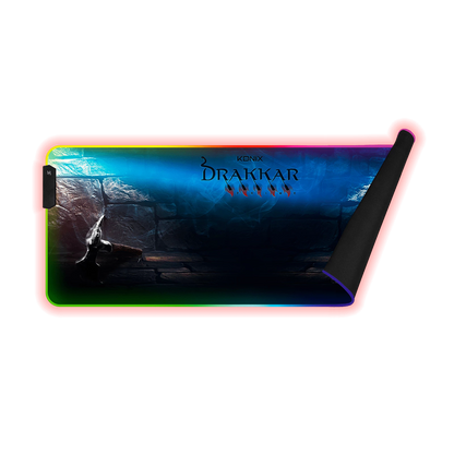 Tapis de Souris Konix Hetland RGB 80x30 cm