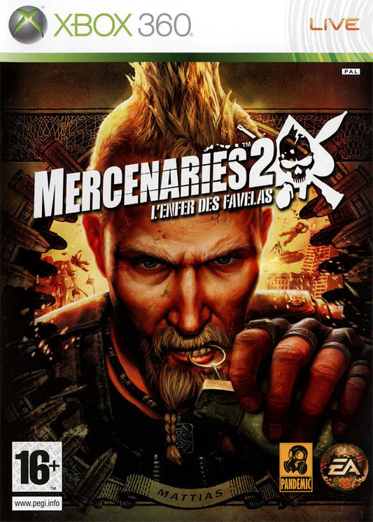 Mercenaries 2 : L'Enfer des Favelas Xbox 360 (Original) Occasion ♻️