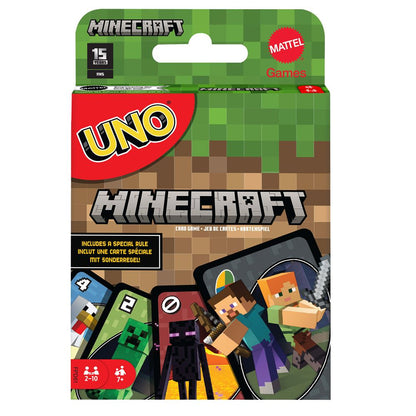 Jeu de carte Uno Minecraft