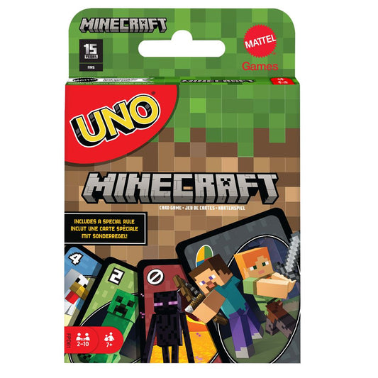 Jeu de carte Uno Minecraft