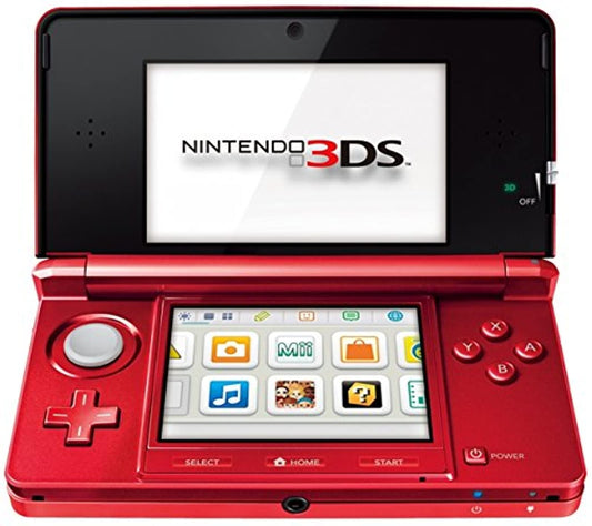 Console Nintendo 3DS  Grenat 16 GB Flaché + Jeux Occasion