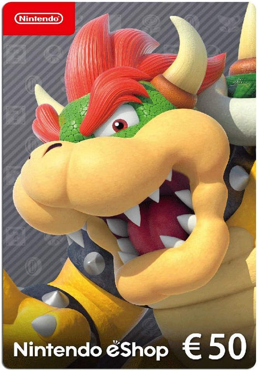 Gift Card / Carte Cadeau Nintendo eShop 50€