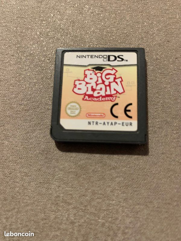Big Brain Academy Nintendo DS (Sans Boite)  Occasion ♻️