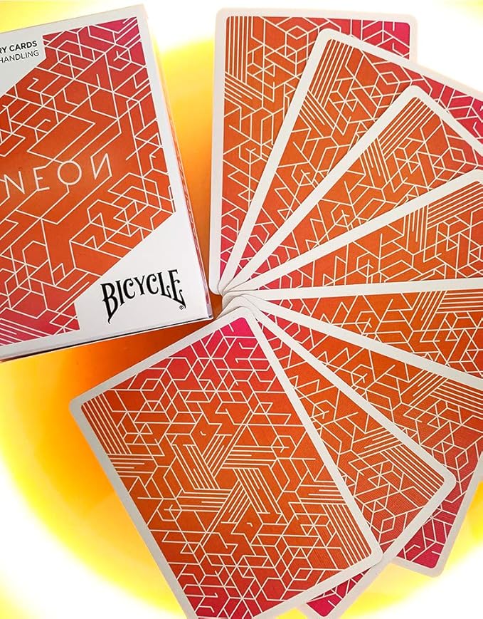 Carte de Jeu Bicycle "NEON"
