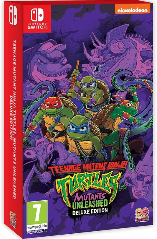 Teenage Mutant Ninja Turtles Mutants Unleashed Deluxe Edition Nintendo switch