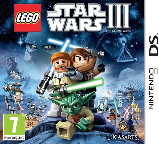 Lego Star Wars III : the Clone Wars Nintendo DS Classic (Boite + Notice) Occasion ♻️